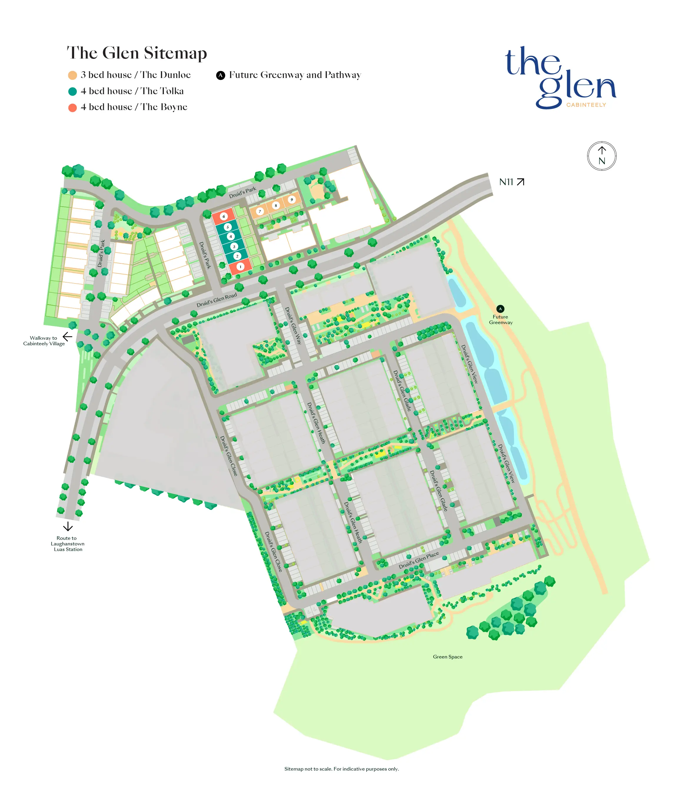 9498_The Glen Cabinteely_Sitemap_v9
