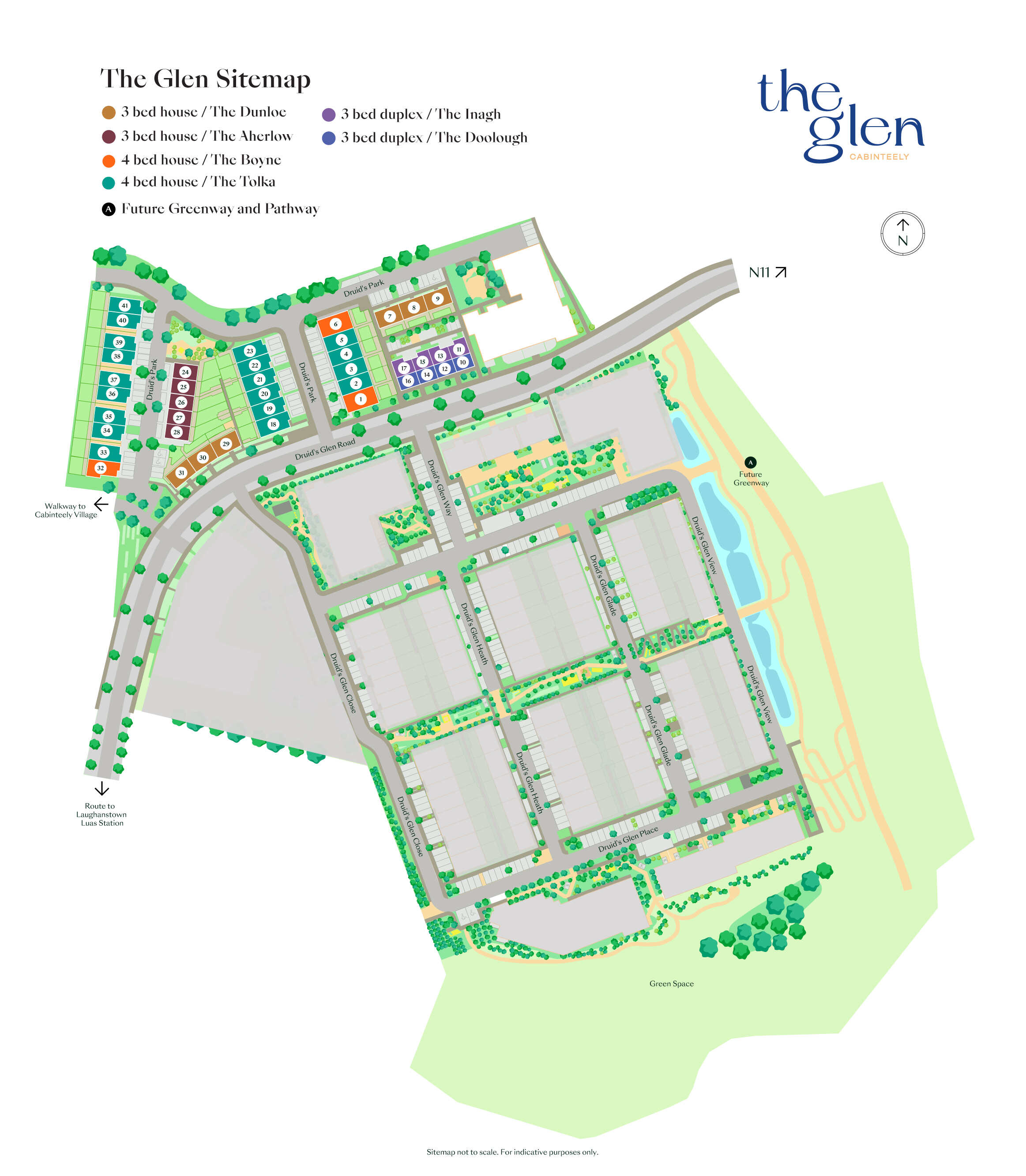 the glen sitemap